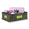 Teacher Created Resources Shelf Storage Bin, Vinyl, Black/Polka Dots, 5 in H, 11 in W, 16 in L TCR20765 - alternate 1
